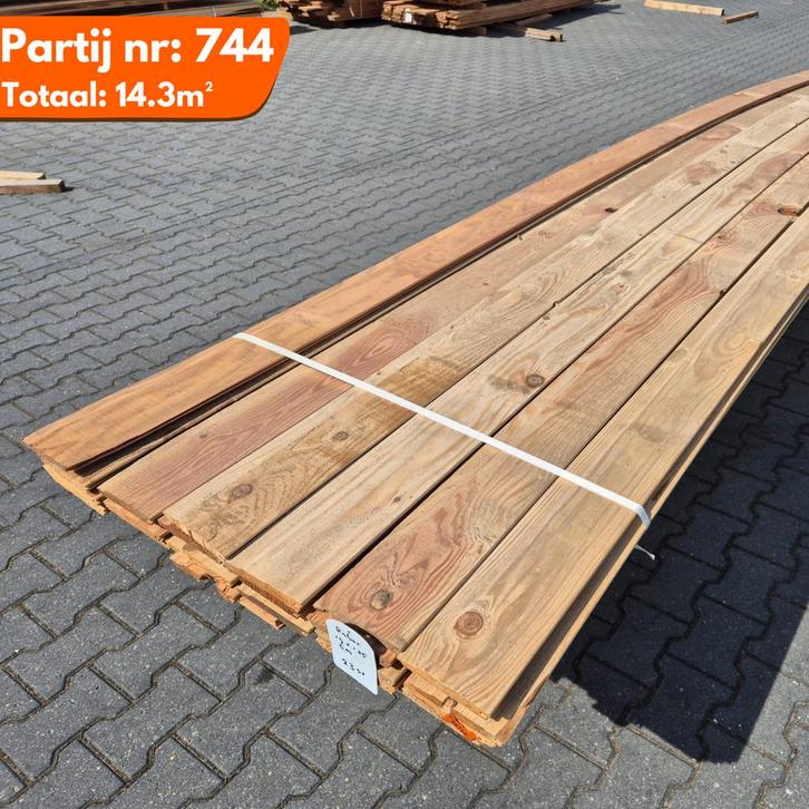 Douglas Rabatdeel 5000x135x19mm, Doe-het-zelf en Verbouw, Platen en Panelen, Ophalen of Verzenden