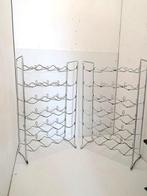 Wijnrek - Staal - 66 cm 48 flessen - Twee grote wijnreken, Antiek en Kunst