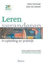 9789462762800 Leren veranderen | Tweedehands, Verzenden, Zo goed als nieuw, Hans Vermaak
