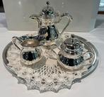 Theeservies (4) - .800 zilver - Zilveren theeservies