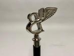 Wandelstok - Hout met embleem Bentley als handvat, Antiek en Kunst