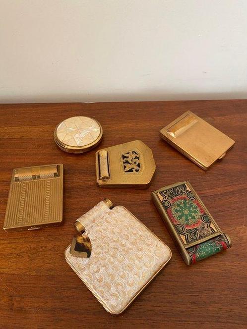 Doos (6) - Metaal - Exclusieve poederdozen, Antiek en Kunst, Curiosa en Brocante