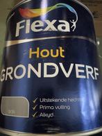 Flexa hout grondverf - grijs - 2,5 liter, Nieuw, Ophalen of Verzenden, Verf, Grijs