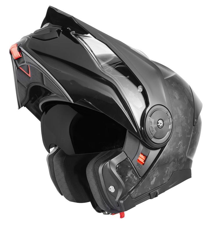 Bogotto FG-102 Forged Carbon Systeemhelm, Motoren, Kleding | Motorhelmen, Offroadhelm, Heren, XXL, Nieuw met kaartje, Overige merken
