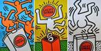 Keith Haring - 3x Lucky Strike - printed by Albin Uldry