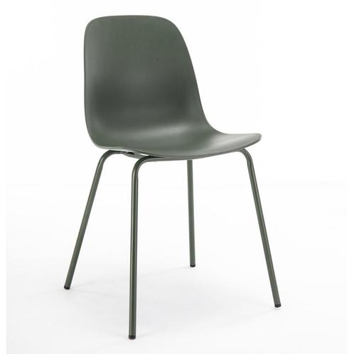 *WOONWINKEL* Kunststof Kuipstoel Donkergroen, Huis en Inrichting, Stoelen, Nieuw, Kunststof, Verzenden