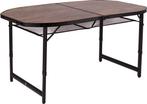 Bo-Camp Industrial - Tafel - Woodbine - 150x80 cm, Caravans en Kamperen, Kampeeraccessoires, Zo goed als nieuw