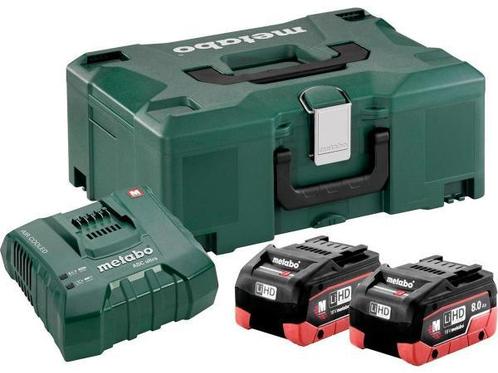 Veiling - Metabo accu starterset 18V/8,0 Ah LiHD, Doe-het-zelf en Verbouw, Gereedschap | Machine-onderdelen en Toebehoren