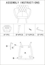 FAUTEUIL IMPERIAL NIEUW CM 71X63X78, Huis en Inrichting, Fauteuils, Ophalen of Verzenden, Nieuw