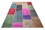 Vintage lappendeken - Vloerkleed - 230 cm - 160 cm - met, Nieuw