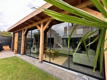 Je veranda dichtmaken met glazen schuifwanden | Maatwerk & m beschikbaar voor biedingen