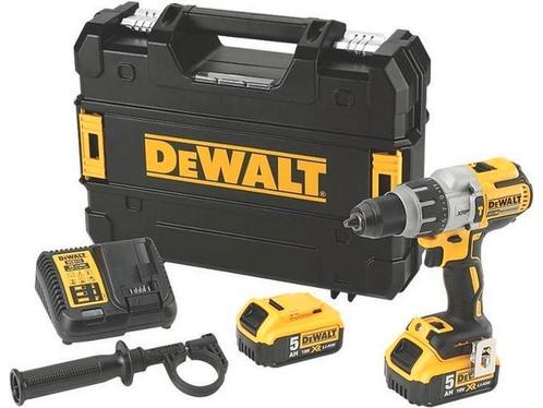 DeWALT DCD996P2 Accu klop-/schroefboormachine 18V XRP 5.0Ah, Doe-het-zelf en Verbouw, Gereedschap | Boormachines, Zo goed als nieuw