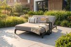VDG Mexico 2-persoons ligbed + bijzettafel - Sunbrella/Taupe, Verzenden, Nieuw, Overige materialen