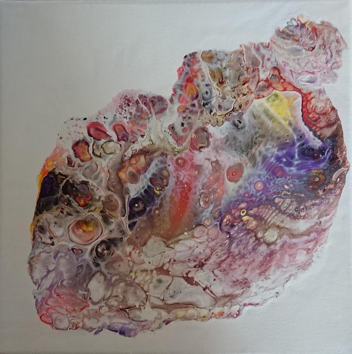 Iedereen houdt van kleur!, Huis en Inrichting, Woonaccessoires | Schilderijen, Tekeningen en Foto's, Oorspronkelijke maker, Nieuw