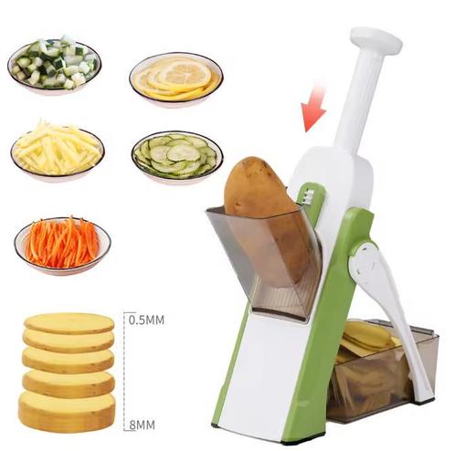 Multifunctionele Groentesnijder – RVS Mes en Ergonomisch, Huis en Inrichting, Keuken | Keukenelementen, Nieuw, Verzenden