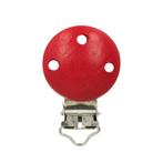 Speenclip hout rood, Ophalen of Verzenden, Nieuw
