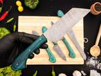 Smith - Keukenmes - Kitchen knife set - Duitse blauwe hout