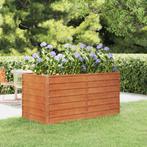 Cortenstalen Plantenbak 160x80cm | tweedekansje voor jouw..., Tuin en Terras, Bloembakken en Plantenbakken, 100 cm of meer, Nieuw
