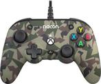 Xbox Series Controller - Groen Camo - Nacon Pro Compact Xbox, Spelcomputers en Games, Spelcomputers | Xbox Series X en S, Ophalen of Verzenden