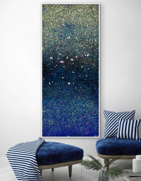 Parfen.D XXL - NO RESERVE “Stardust in Blue”, Antiek en Kunst, Kunst | Designobjecten