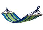 Stevige hangmat 200x80cm met dwarsbalken - Max. 120kg - G..., Ophalen of Verzenden, Nieuw