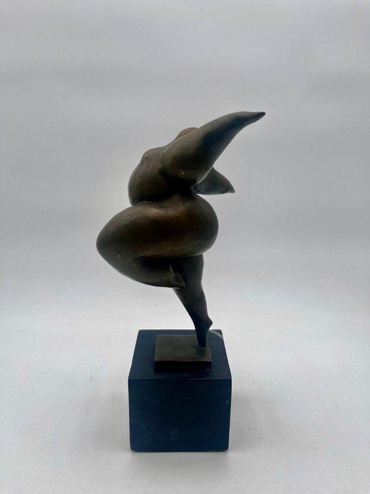 Beeld, Danseres naar Milo - 34 cm - Brons, Marmer, Antiek en Kunst, Curiosa en Brocante