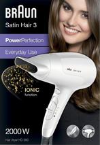 Braun Satin Hair 3 Power Perfection BRHD380E Föhn - 3, Verzenden, Nieuw