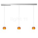 Oligo Balino Hanglamp 3-lichts LED, chroom/oranje, Huis en Inrichting, Lampen | Hanglampen, Verzenden, Nieuw