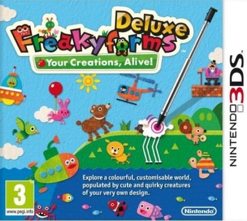 Freaky Forms Deluxe Your Creations Alive (Nintendo 3DS), Spelcomputers en Games, Games | Nintendo 2DS en 3DS, Gebruikt, Verzenden