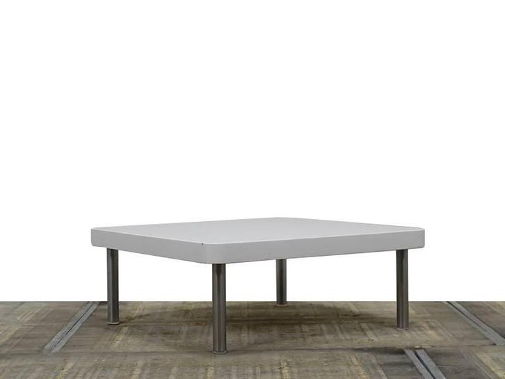 Montis Spots Salontafel | Hoogglans Wit - Gepolijst Aluminiu, Huis en Inrichting, Tafels | Salontafels, Gebruikt, Ophalen of Verzenden