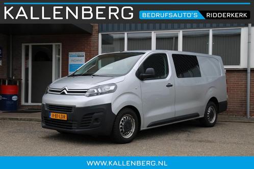 Citroën Jumpy 2.0 BlueHDI 122PK Business L3H1 DC / 5 pers /, Auto's, Bestelauto's, Onderhoudsboekje, Lease, Overige kleuren, Handgeschakeld