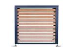 Airco omkasting - ombouw warmtepomp - 100x50cm - RVS - ho..., Ophalen of Verzenden, Nieuw