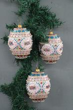 Marius Manovski: Fabergé Mosaic ei kerstornament - Kerstbal, Antiek en Kunst