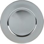 Onderbord Groot Rond Zilver 40 cm, Ophalen of Verzenden, Nieuw