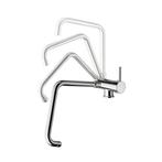 Keukenmengkraan Sapho Rhapsody 1-hendel Recht 31 cm, Ophalen of Verzenden, Nieuw, Chroom, Kraan