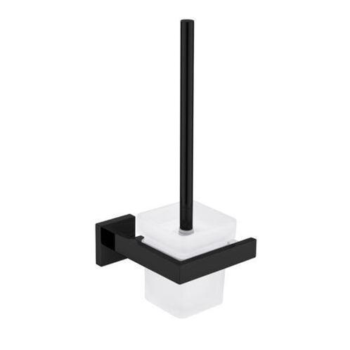 Toiletborstelhouder | Wandmontage | Mat Zwart | 55% KORTING, Doe-het-zelf en Verbouw, Sanitair, Toilet, Nieuw, Rvs, Ophalen