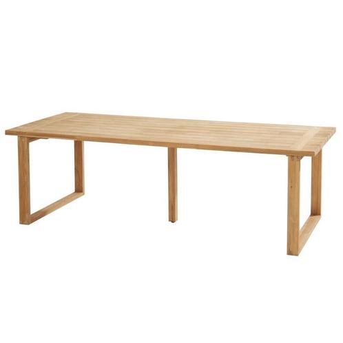 Spartan eettafel 240x100xH75 cm teak Taste 4SO, Tuin en Terras, Tuintafels, Nieuw, Teakhout, Ophalen of Verzenden