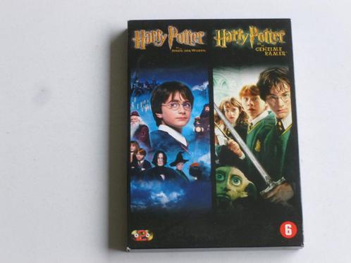 Harry Potter - Steen der Wijzen + de geheime Kamer (2 DVD), Cd's en Dvd's, Dvd's | Klassiekers, Verzenden