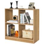 Tweedekans | Coast Boekenkast 73 x 33 x 75 cm – Naturel –, Huis en Inrichting, Kasten | Boekenkasten, Ophalen of Verzenden, Zo goed als nieuw