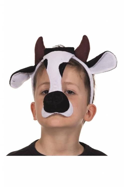 Dierenmasker Koe met geluid, Hobby en Vrije tijd, Feestartikelen, Nieuw, Ophalen of Verzenden