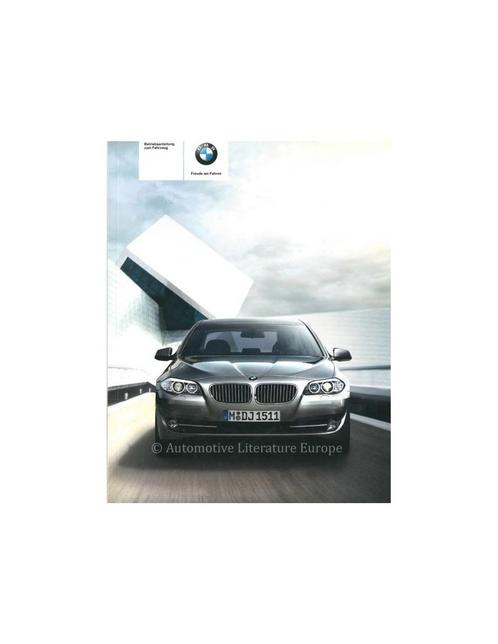 2010 BMW 5 SERIE INSTRUCTIEBOEKJE DUITS, Auto diversen, Handleidingen en Instructieboekjes
