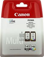 Canon pg-545 / cl-546 Inktcartridge - Kleur &amp; Zwart +, Ophalen of Verzenden, Zo goed als nieuw