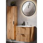 Badkamermeubel Polaris Oak 60CM (Badkamermeubels), Ophalen of Verzenden, Nieuw