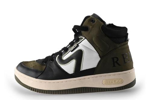 Replay Hoge sneakers in maat 38 Groen | 10% extra korting, Kleding | Dames, Schoenen, Groen, Zo goed als nieuw, Sneakers of Gympen