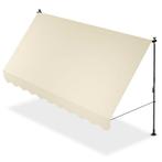 2dekans | Juskys Zonneluifel - 350 x 120 cm - Waterafstotend, Tuin en Terras, Zonneschermen, Ophalen of Verzenden, Zo goed als nieuw