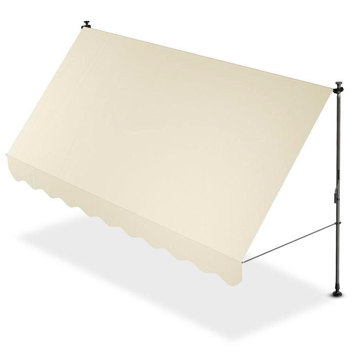 2dekans | Juskys Zonneluifel - 350 x 120 cm - Waterafstotend, Tuin en Terras, Zonneschermen, Zo goed als nieuw, Ophalen of Verzenden