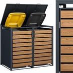 Afvalcontainer Omkasting 132cm | Modern Design | OP=OP, Ophalen of Verzenden, Nieuw, Hout, Containerberging