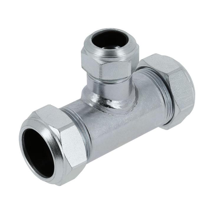 BONFIX Knel C-staal 109 verloop T-stuk 35 x 28 x 35 mm, Doe-het-zelf en Verbouw, Buizen en Afvoer, Ophalen of Verzenden