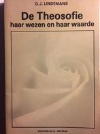 De Theosofie haar wezen en haar waarde 9789070163167, Boeken, Verzenden, Gelezen, Lindemans