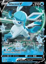 Glaceon V 040/203 (Evolving Skies), Hobby en Vrije tijd, Verzamelkaartspellen | Pokémon, Ophalen of Verzenden, Nieuw, Losse kaart